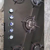 اجاق گاز رومیزی ۵ شعله کارکرد بمدت ۸ماه