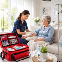 خدمات پزشکی و پرستاری درمنزل ویزیت پزشک،سرم تراپی
