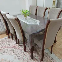 فروش ناهارخوری ۸نفره به همراه صندلی|میز و صندلی غذاخوری|بابل, |دیوار