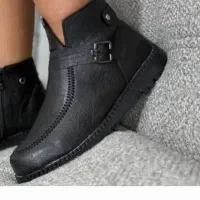 نیم بوت مشکی سایز ۳۹