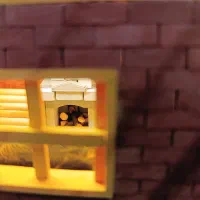 ماکت کلبه|مجسمه، تندیس، ماکت|رودسر, |دیوار