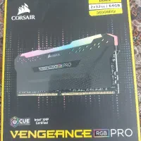 رم corsair RGB 64G نو