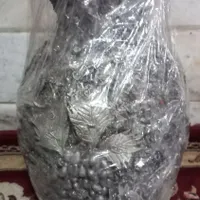 گلدان قدیمی و تابلو سنگ ریزه و تابله۳تیکه گل لاله|تابلو، نقاشی، عکس|تهران, باغ فیض|دیوار
