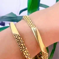 انگشتر نو شیک و مجلسی و یک جفت النگو شیک برای فروش