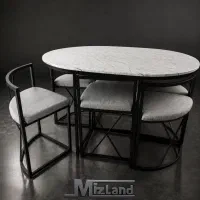 ست میزو صندلی مدل Stefano Code 825