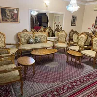 سرویس مبل سلطنتی ۹ نفره + میز ناهارخوری ۸ نفره|مبلمان خانگی و میز عسلی|گرگان, |دیوار