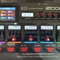 Zoom g11|گیتار، بیس، امپلیفایر|ساری, |دیوار