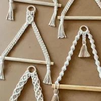 دیوارکوب مکرومه|صنایع دستی و سایر لوازم تزئینی|قم, آذر (نکویی)|دیوار