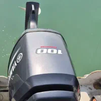 موتور قایق ۱۰۰ یاماها و تشت ۲۷ فوت بندری|قایق و سایر وسایل نقلیه|دلوار, |دیوار