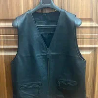 جلیقه چرمی نو برند mauritius