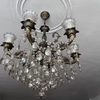 لوستر ۶ شاخه برنز