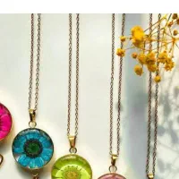 گردنبند رزینی|زیورآلات و اکسسوری|آران و بیدگل, |دیوار