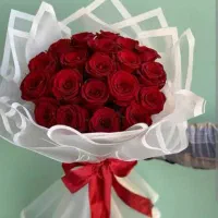 دسته گل روبانی