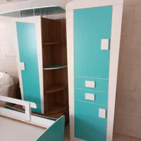 فروش سرویس خواب کودک و نوجوان در حد نو|تخت و سرویس خواب|تهران, گلستان (شهرک راه آهن)|دیوار