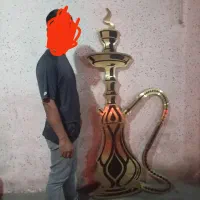 تابلو استیل نور دار طرح قلیان