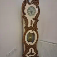 ساعت ایستاده چوبی