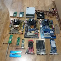 قطعات کامپیوتر یکجا باندل مادبورد گرافیک و ..