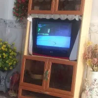 میزتلوزیون باتلوزیون ال جی|میز تلویزیون|خمیر, |دیوار