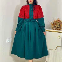 لباس یلدایی بسیار زیبا و کاملا تمیز و نو