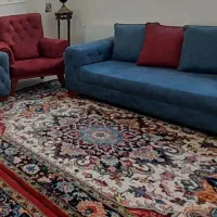 مبل راحتی چستر  ۸ نفره  و  ناهار خوری ۶ نفره