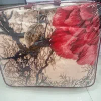 پتو دونفره ضخیم گل برجسته