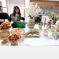 ظروف پذیرایی همراه با گلدون