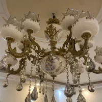 لوستر برنج|لوستر و چراغ آویز|تهران, والفجر (افسریه)|دیوار