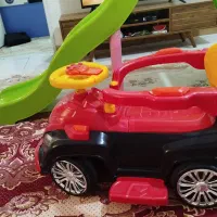 سرسره و ماشین کودک کارکرده|اسباب‌‌بازی|تهران, سلسبیل جنوبی|دیوار