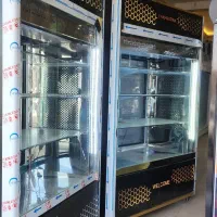یخچال ایستاده ویترینی دوطرفه و تک رو ابعاد