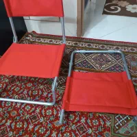 دو عدد صندلی تاشو مسافرتی ،|صندلی و نیمکت|پیر بکران, |دیوار