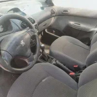 پژو ۲۰۶ صندوقدار سوخته