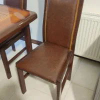 میز غذاخوری شیش نفره چوب|میز و صندلی غذاخوری|پردیس, فاز ۹|دیوار