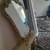 اینه زیراینه برنج قدیم حداقل۵۰ سال بیشتر قدمت|آینه|تهران, جهاد|دیوار