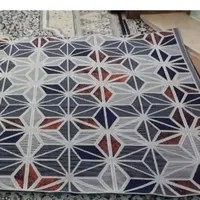 گلیم ماشینی طرح دار