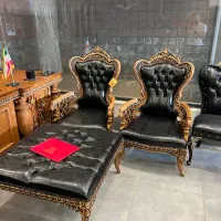 مبلمان اداری کلاسیک سلطنتی میز مدیریتی گرجی۲/۶۰|دفتر کار|تهران, شهرک شریفی|دیوار