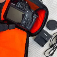 دوربین Canon EOS 2000D و لنز 18-55 تمیز و سالم|دوربین عکاسی و فیلمبرداری|تهران, پرستار|دیوار