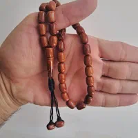 تسبیح کهربا گردویی(صنعتی)