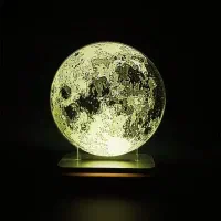 چراغ خواب سه بعدی|چراغ خواب و آباژور|شیراز, پودنک|دیوار