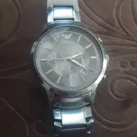 ساعت امپریو آرمانی اصل سه موتوره استیل ۲۴۵۸