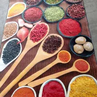 گلیم آشپزخانه طرح ادویه