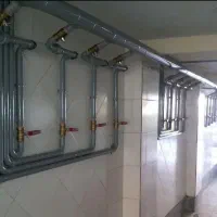 لوله کشی گاز در شرق تهران