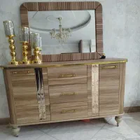 آینه وکنسول بهمراه میزتی وی وجاکفشی وجلومبلی عسلی