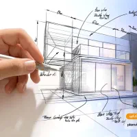طراحی معماری و نقشه کشی ویلا و باغشهری
