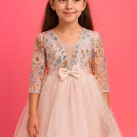 لباس مجلسی دخترانه مدل کوتاه|کفش و لباس بچه|مشهد, نوده|دیوار