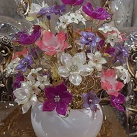 گل کریستالی|گل مصنوعی|هشتگرد, هشتگرد قدیم|دیوار