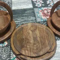 آجیل خوری چوبی