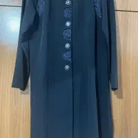 مانتوی سرمه ای اداری