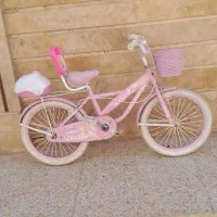 دوچرخه ۲۰ دخترانه صورتی در حد نو|دوچرخه، اسکیت، اسکوتر|قم, نیروگاه|دیوار