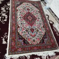 فرس دست باف گل ابریشم