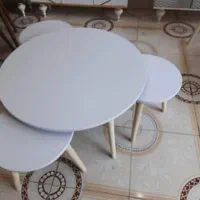 میز جلومبلی و عسلی غنچه|مبلمان خانگی و میز عسلی|یزد, |دیوار